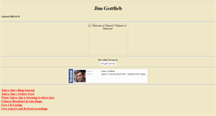 Desktop Screenshot of jimgottlieb.com